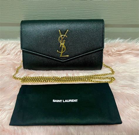 ysl wallet on chain sunset|YSL uptown wallet on chain.